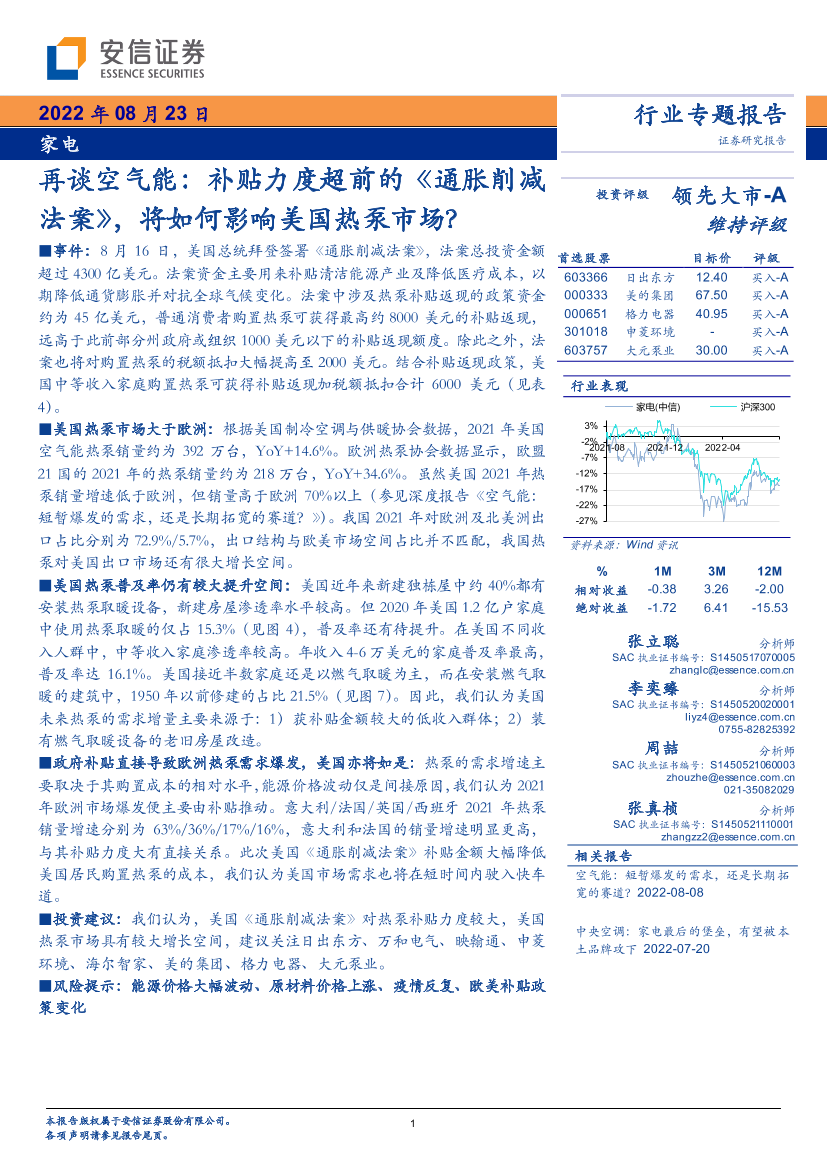 家电行业专题报告：再谈空气能，补贴力度超前的《通胀削减法案》，将如何影响美国热泵市场？ -20220823-安信证券-16页家电行业专题报告：再谈空气能，补贴力度超前的《通胀削减法案》，将如何影响美国热泵市场？ -20220823-安信证券-16页_1.png